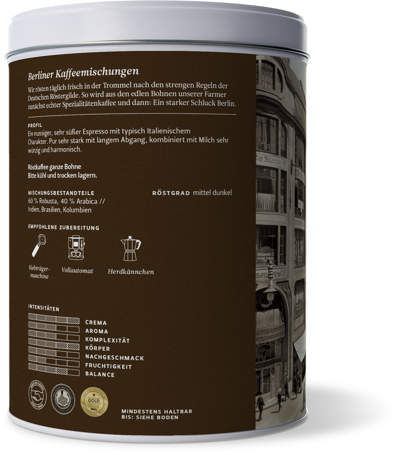 Florentiner Espresso (ganze Bohne) Florentiner Espresso (ganze Bohne)