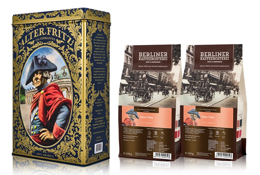 Kaffeeset - Alter Fritz Limited Edition groß Kaffeeset - Alter Fritz Limited Edition groß