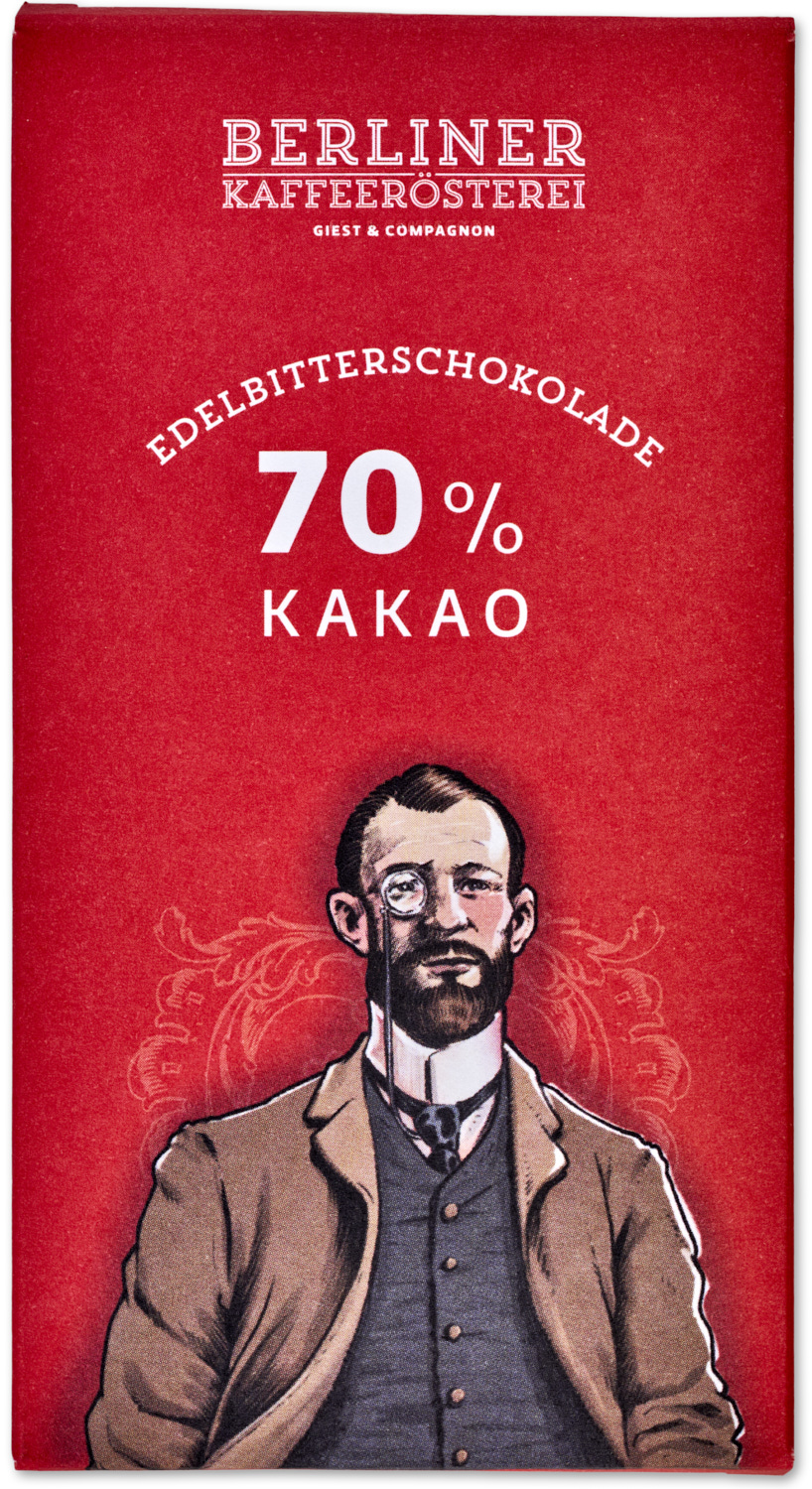 BKR - Tafel - ClassicLine "Edelbitter" 70% 45 g BKR - Tafel - ClassicLine "Edelbitter" 70% 45 g