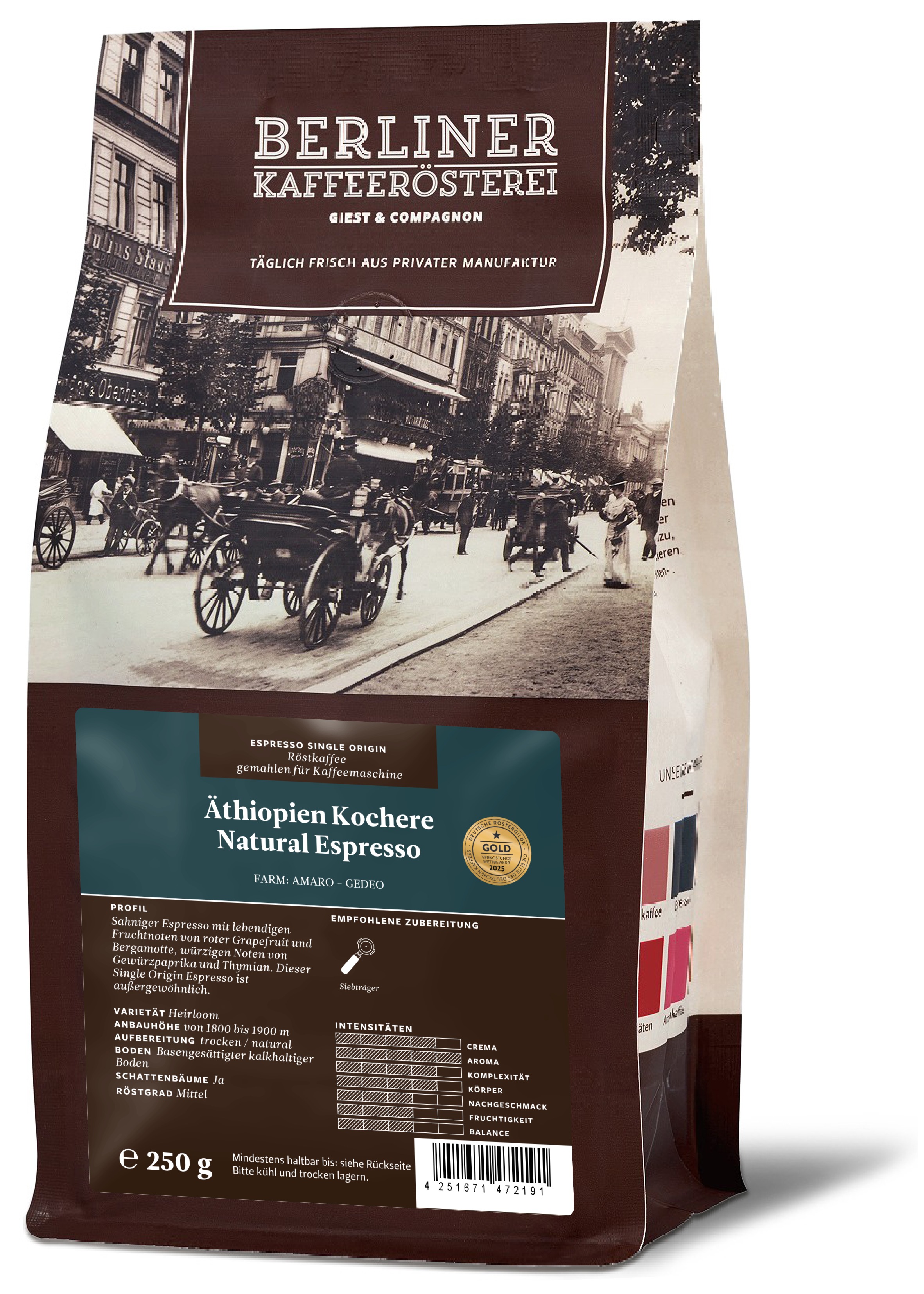 Äthiopien Kochere Natural Espresso