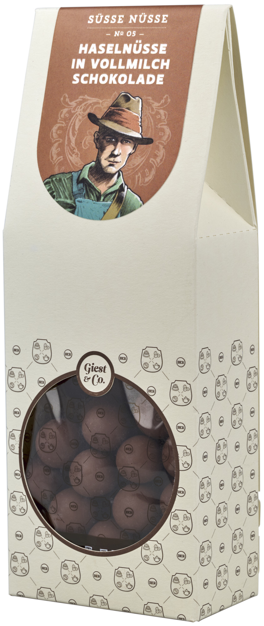 Nüsse - Haselnüsse in Vollmilchschokolade - Nr. 05 Nüsse - Haselnüsse in Vollmilchschokolade - Nr. 05