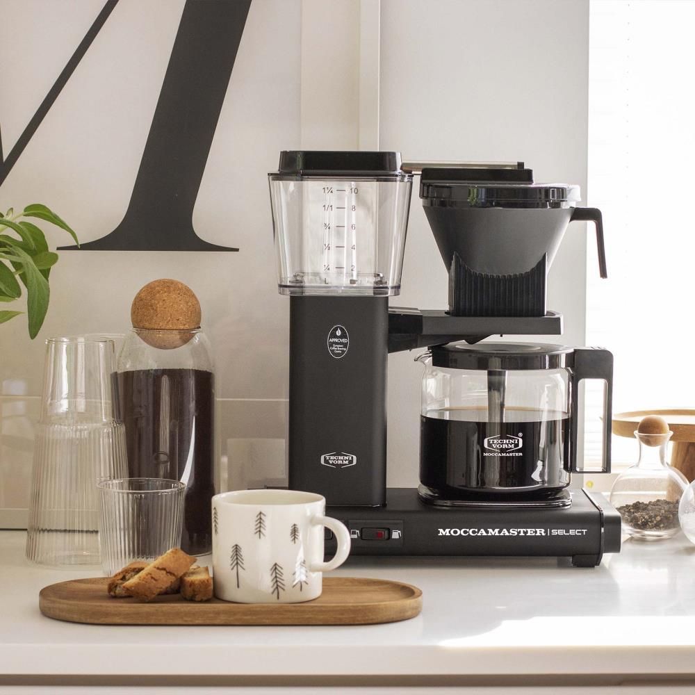 Moccamaster - Kaffeemaschine KBG Select 4-10 Tassen matt black
