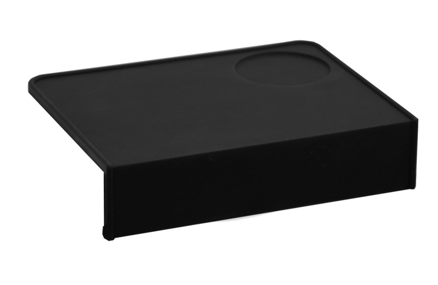 JoeFrex - Tamping-Matte mit Aussparung für Tamper und Kante JoeFrex - Tamping-Matte mit Aussparung für Tamper und Kante