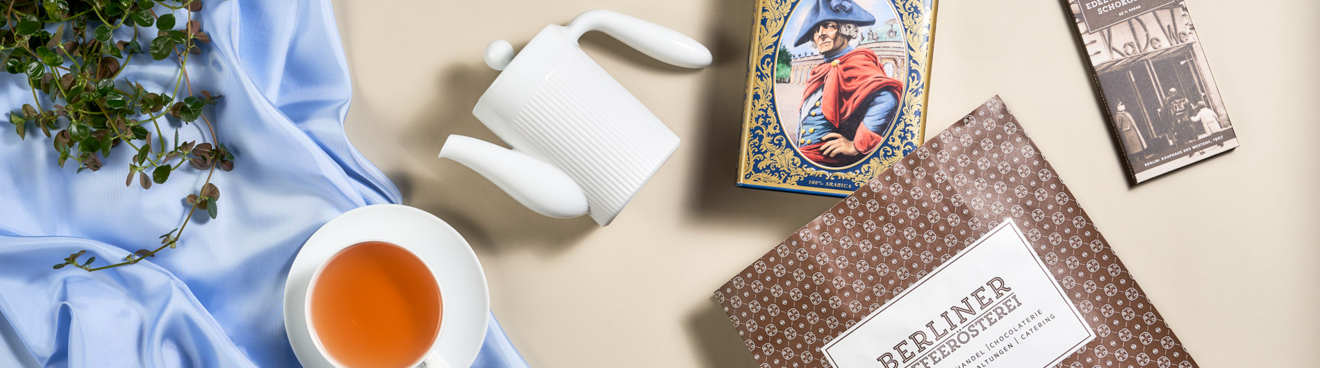 Neuigkeiten im Onlineshop der Berliner Kaffeerösterei - Hintergrund