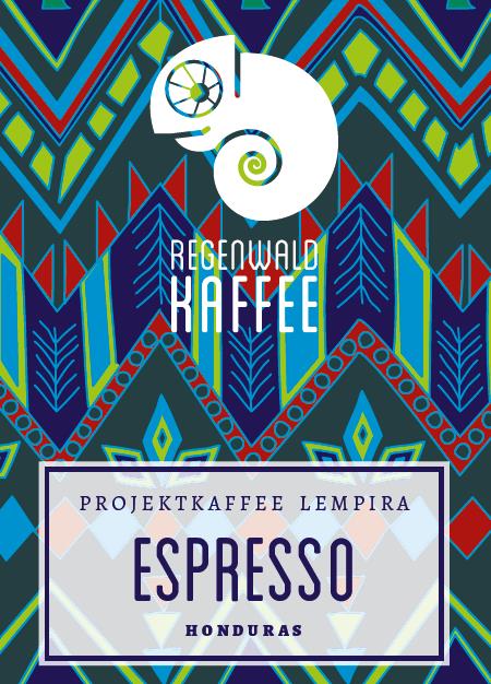 Regenwald Projektkaffee Lempira BIO Espresso 250g gemahlen