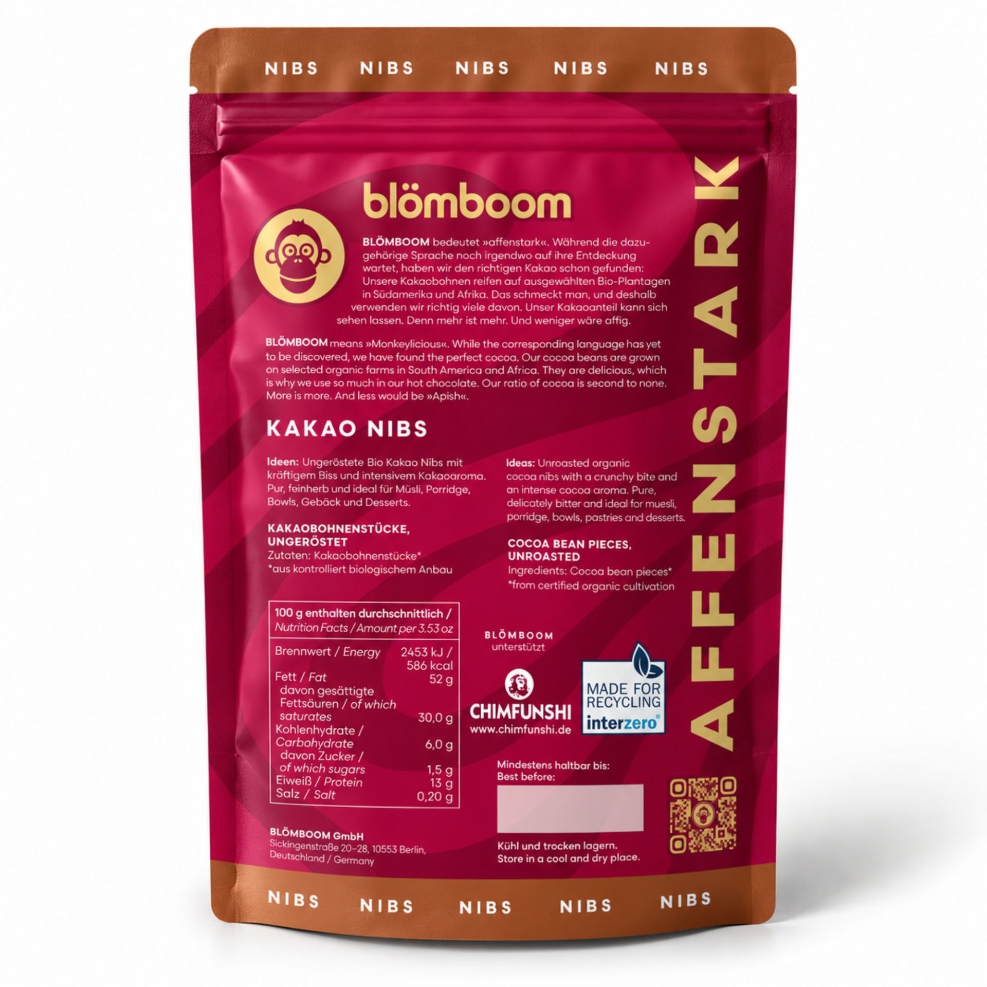 Blömboom - Gastronomie - Kakaonibs BIO