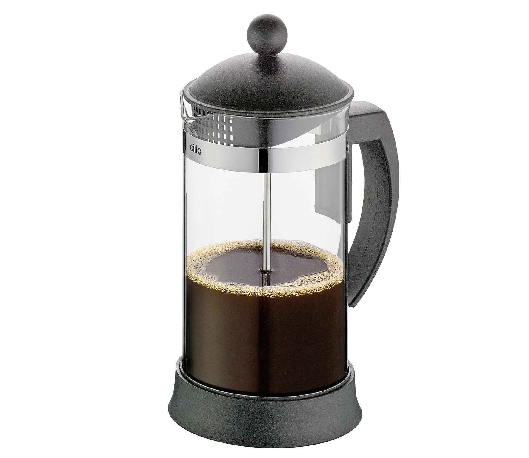 Cilio - Kaffeebereiter Mariella schwarz 8 Tassen 1 l