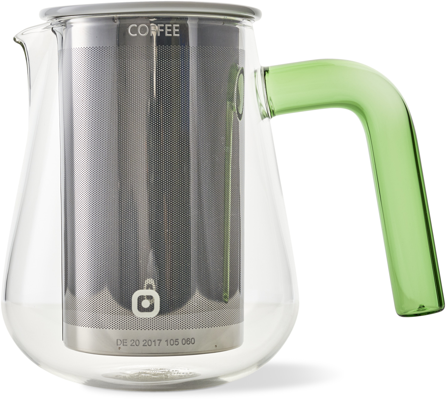 Carl Henkel - Kaffeebereiter Arca X-tract 0,8 l - grüner Griff Carl Henkel - Kaffeebereiter Arca X-tract 0,8 l - grüner Griff