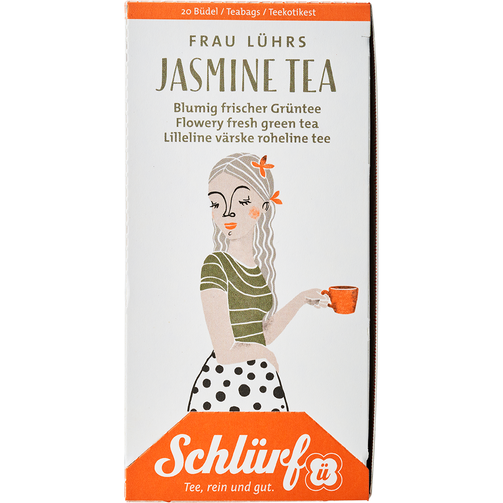 Schlürf - Büdel - Frau Lührs Jasmine Tea BIO Schlürf - Büdel - Frau Lührs Jasmine Tea BIO