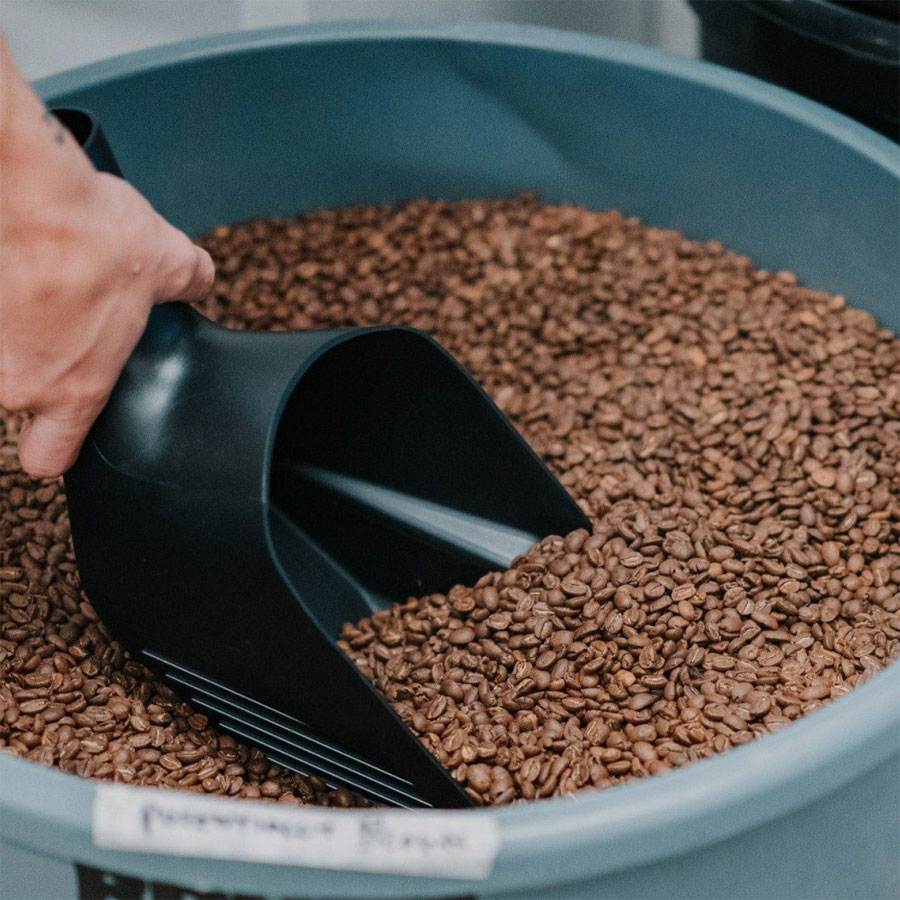 Rhino Coffee Gear - Bean Scoop Schaufel für Kaffeebohnen 1kg schwarz