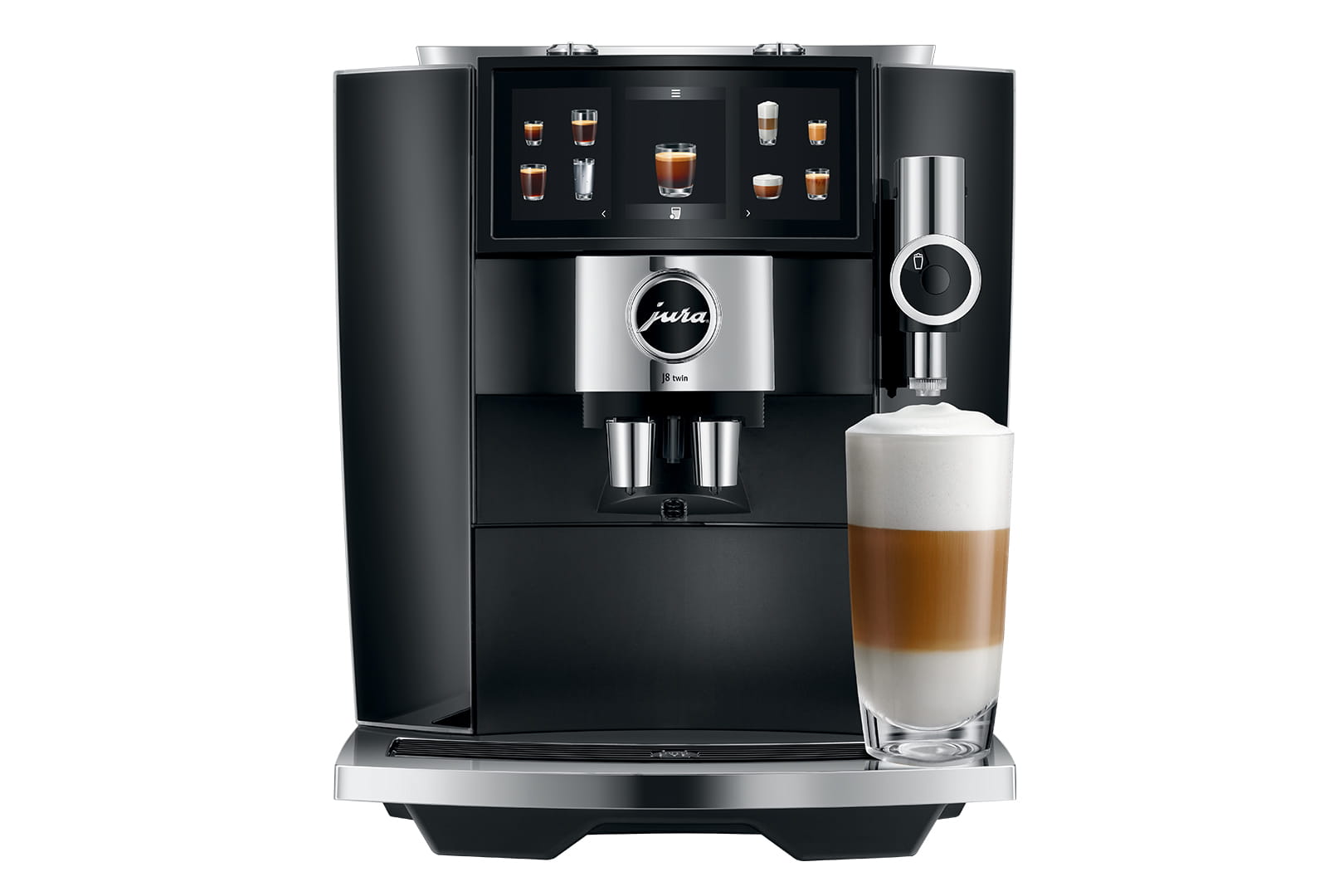 Jura - J8 twin - Diamond Black 15561 (EA) +Neugerät+