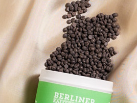 Berliner Kaffeerösterei  Trinkschokolade Edelschokolade - Hintergrund