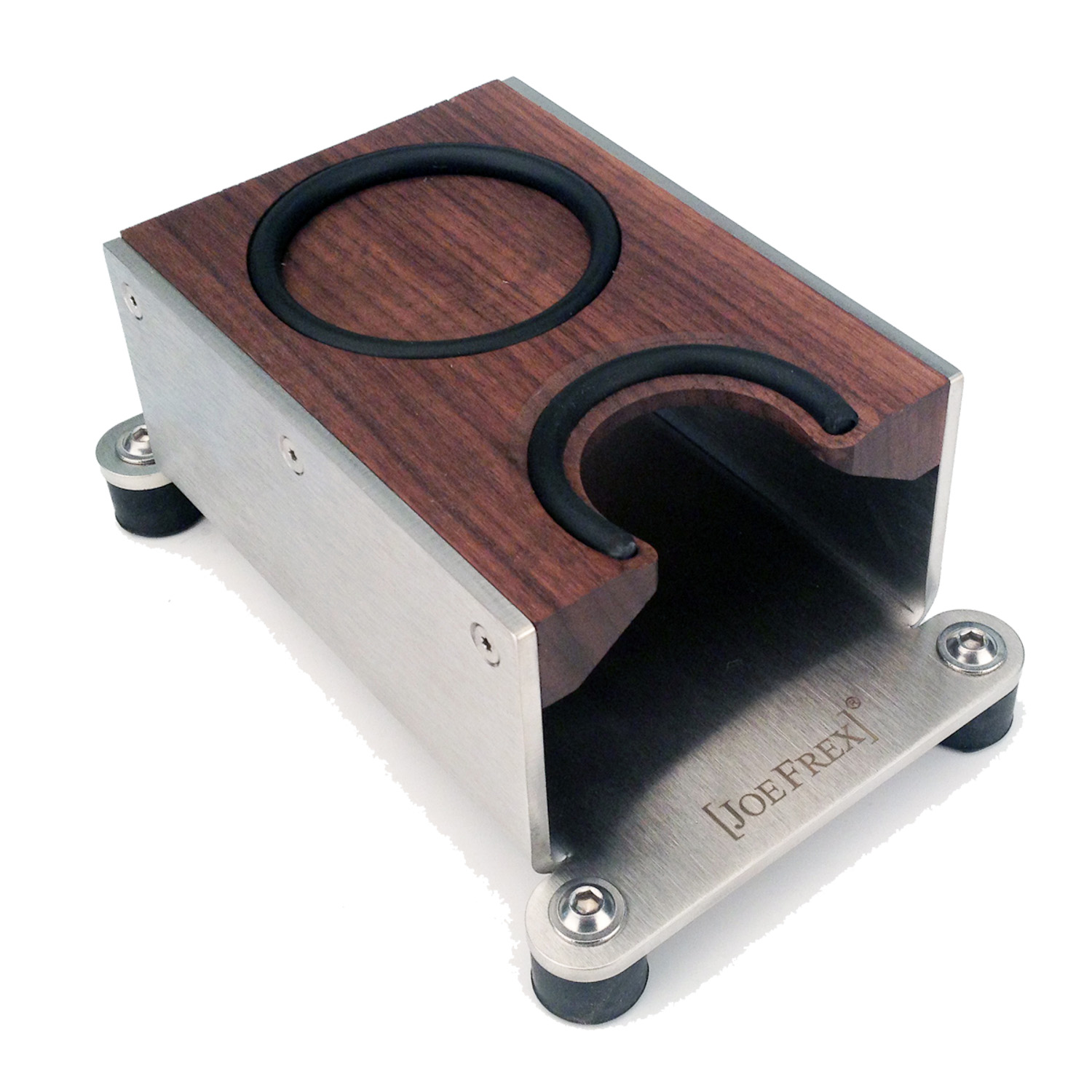 JoeFrex - Tamping-Station Walnuss, braun JoeFrex - Tamping-Station Walnuss, braun
