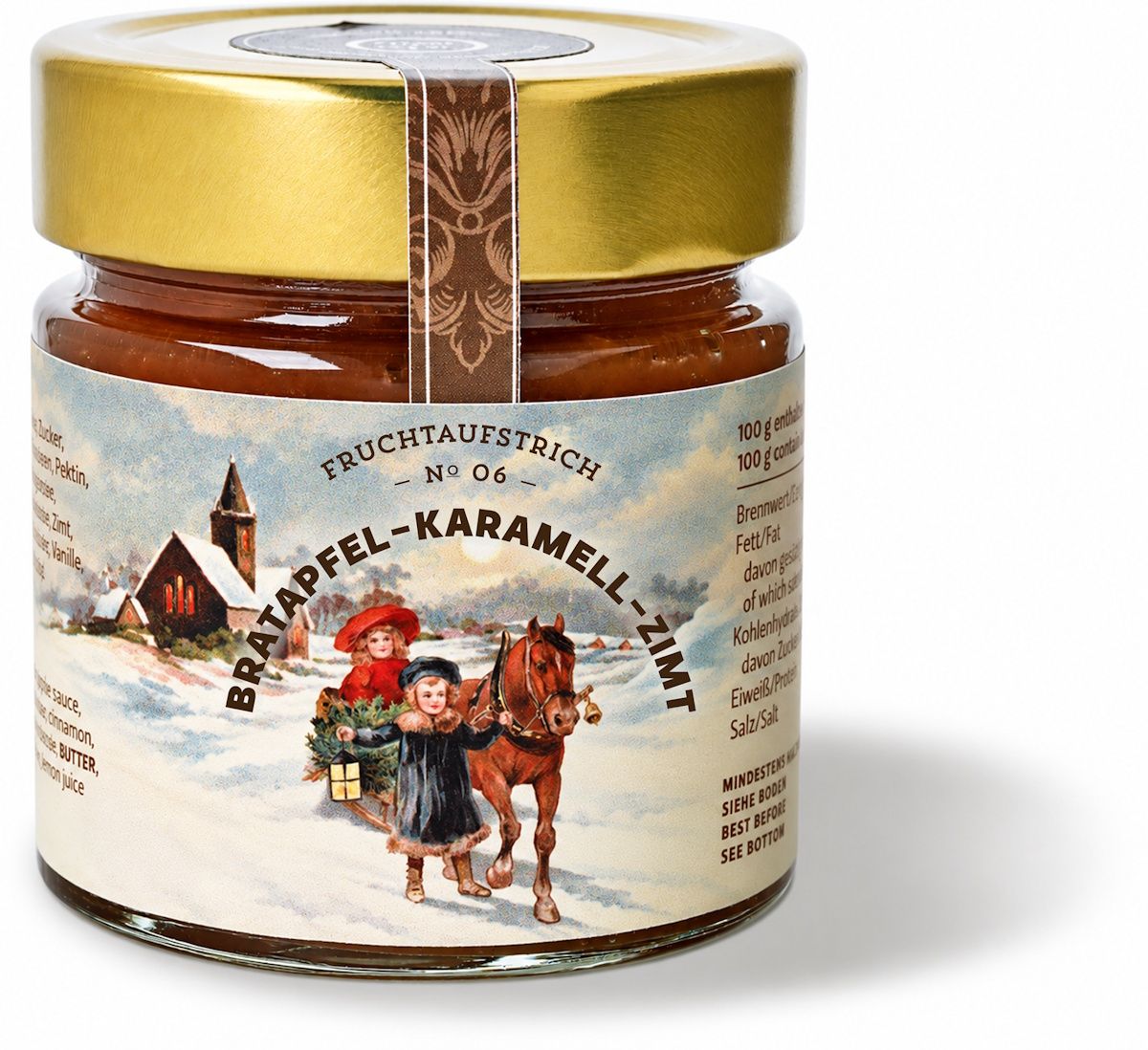 Geschenkset "Winterjlück" mit Chai, Aufstrich und Schokolade