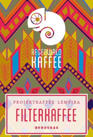 Regenwald Projektkaffee Lempira BIO Filterkaffee 250g gemahlen Regenwald Projektkaffee Lempira BIO Filterkaffee 250g gemahlen