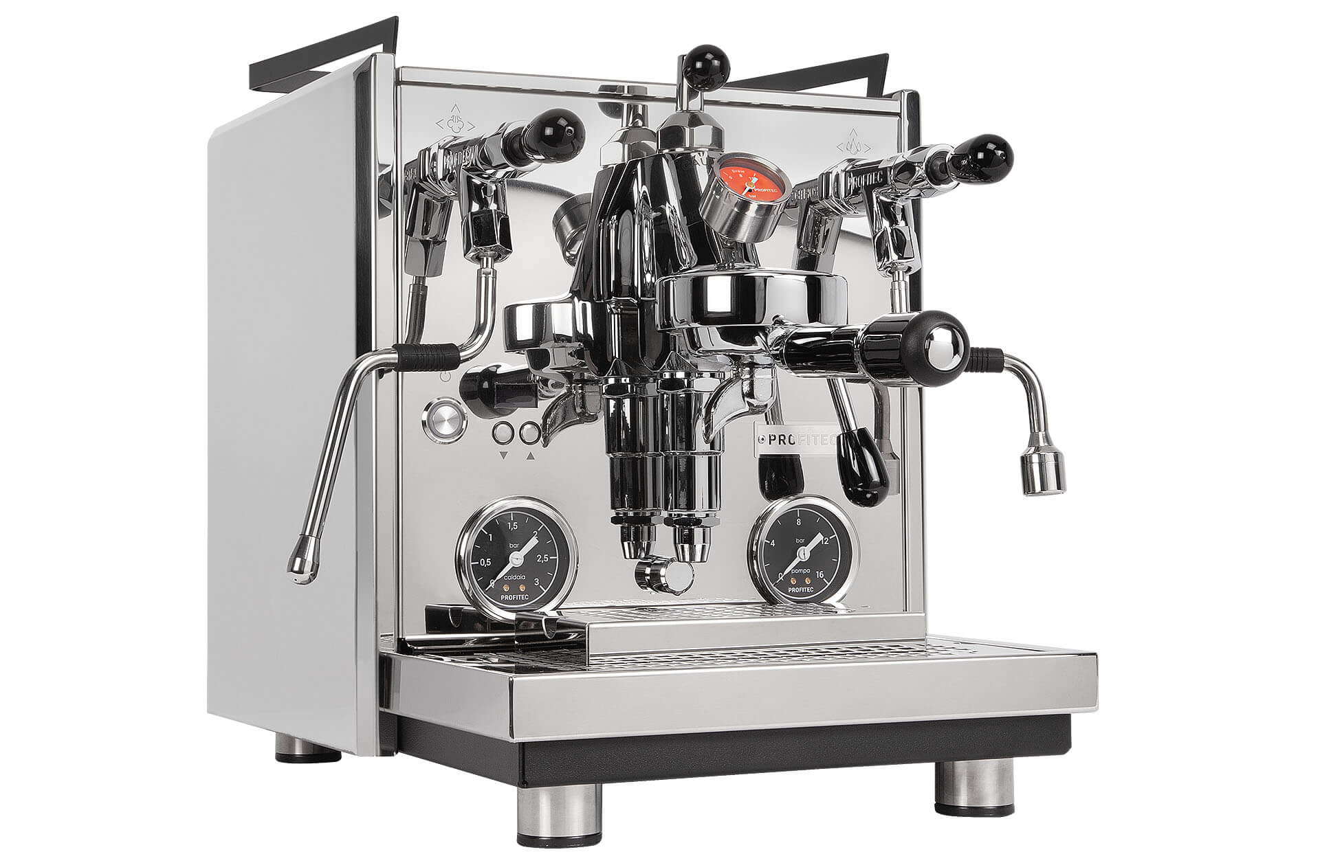 Profitec DRIVE - Dualboiler Siebträger Espressomaschine PID Rotationspumpe inox +Neugerät+