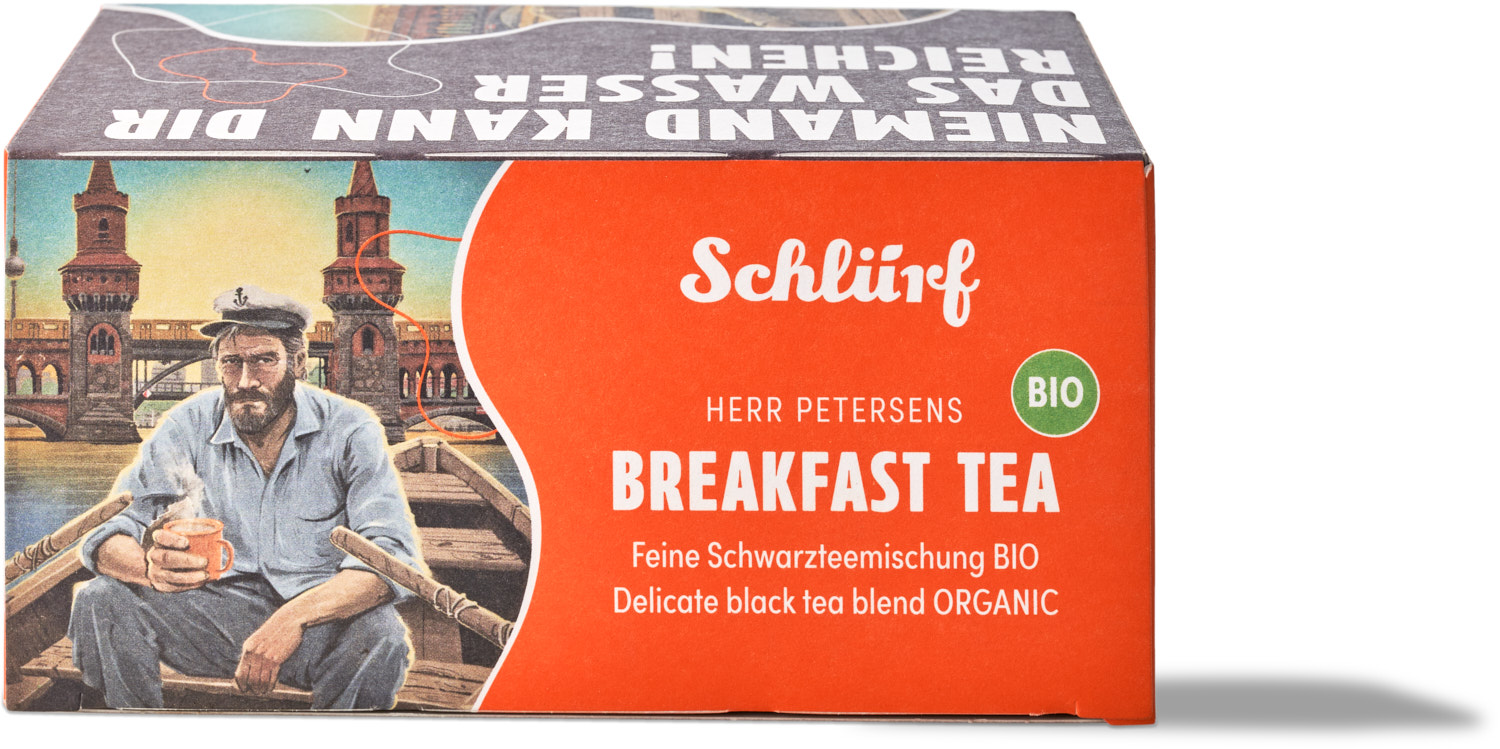 Schlürf - Büdel - Herr Petersens Breakfast Tea BIO Schlürf - Büdel - Herr Petersens Breakfast Tea BIO