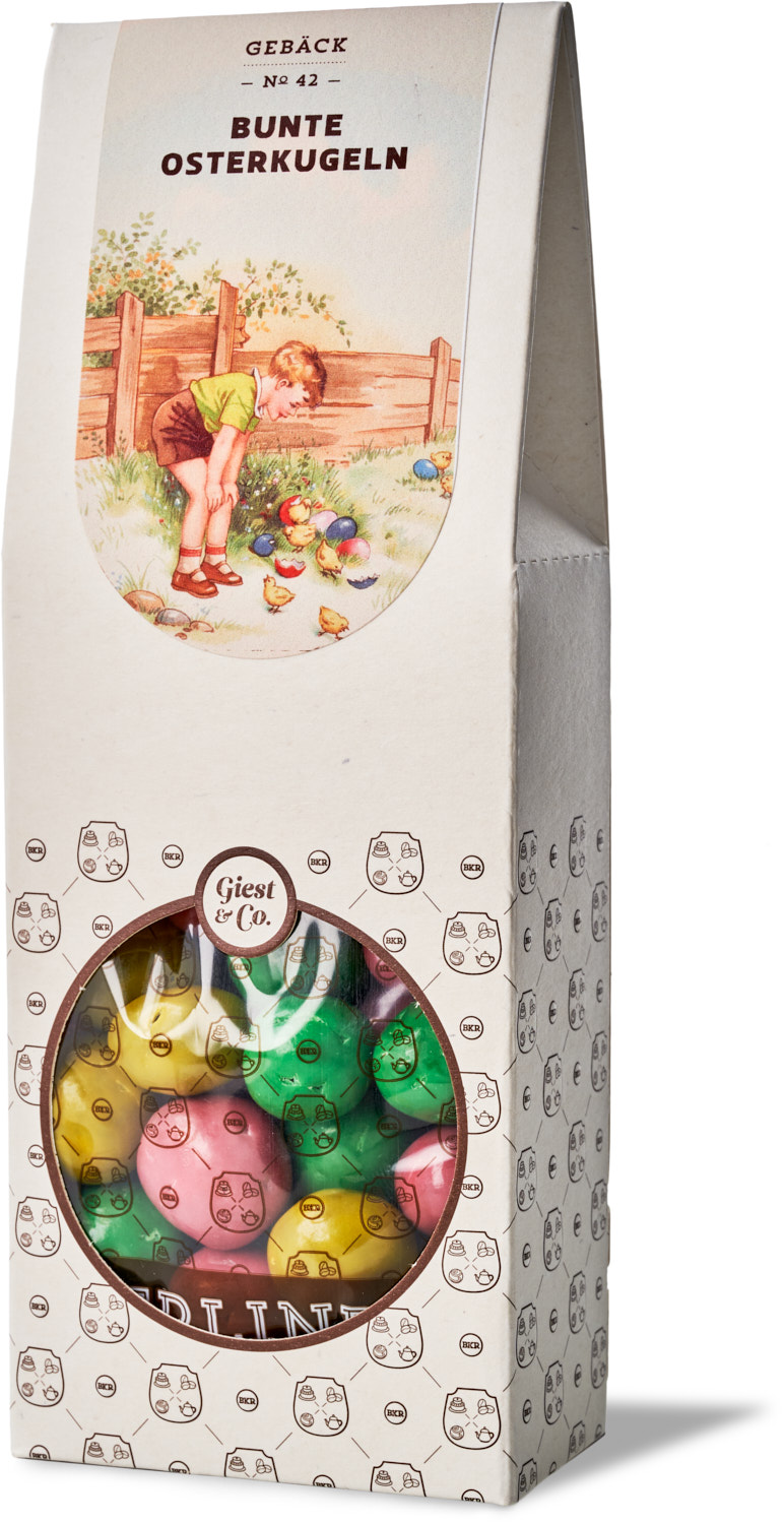 Gebäck - bunte Osterkugeln - Nr. 42
