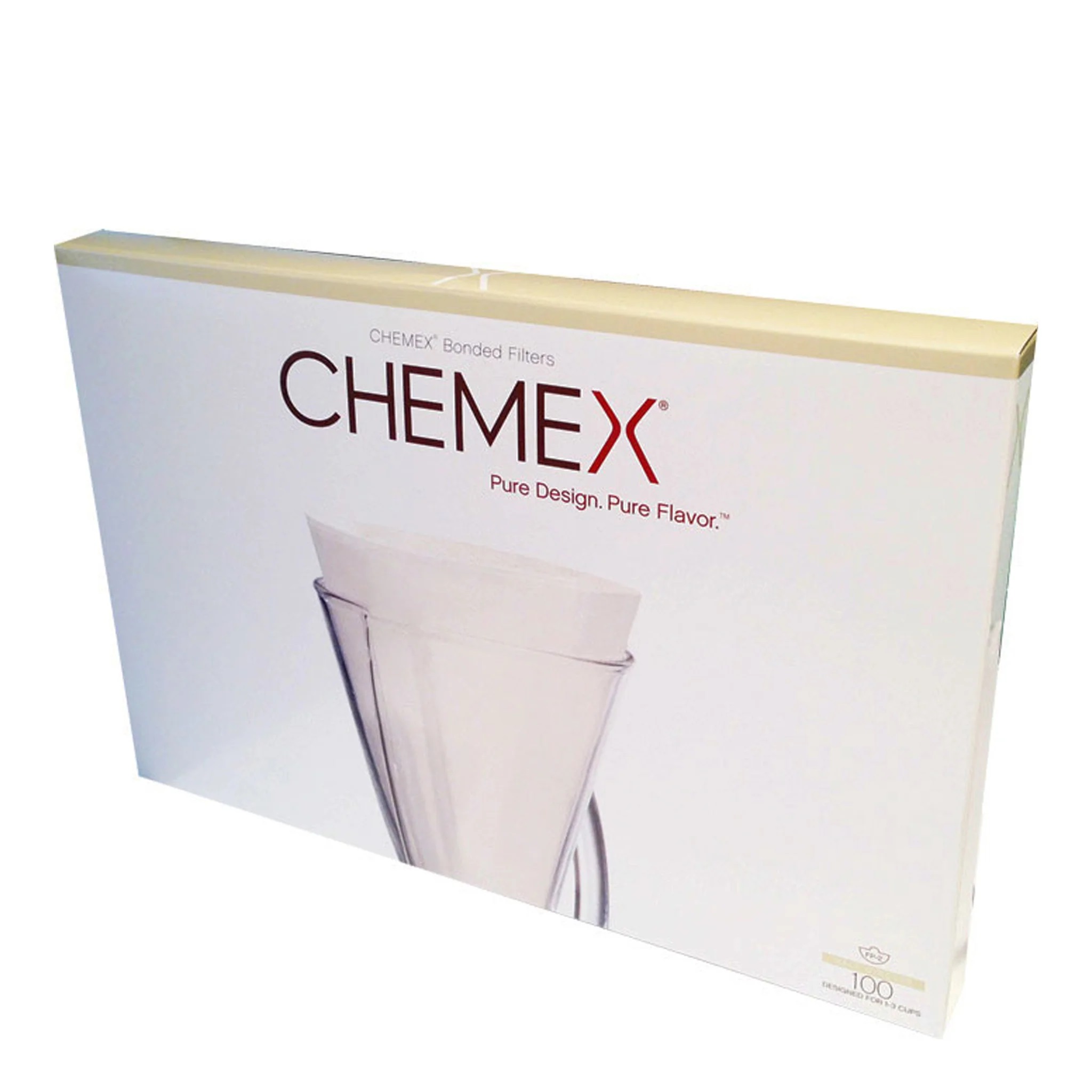Chemex - Filterpapier 100 Stk. für Chemex-Größen von 3 Tassen Chemex - Filterpapier 100 Stk. für Chemex-Größen von 3 Tassen