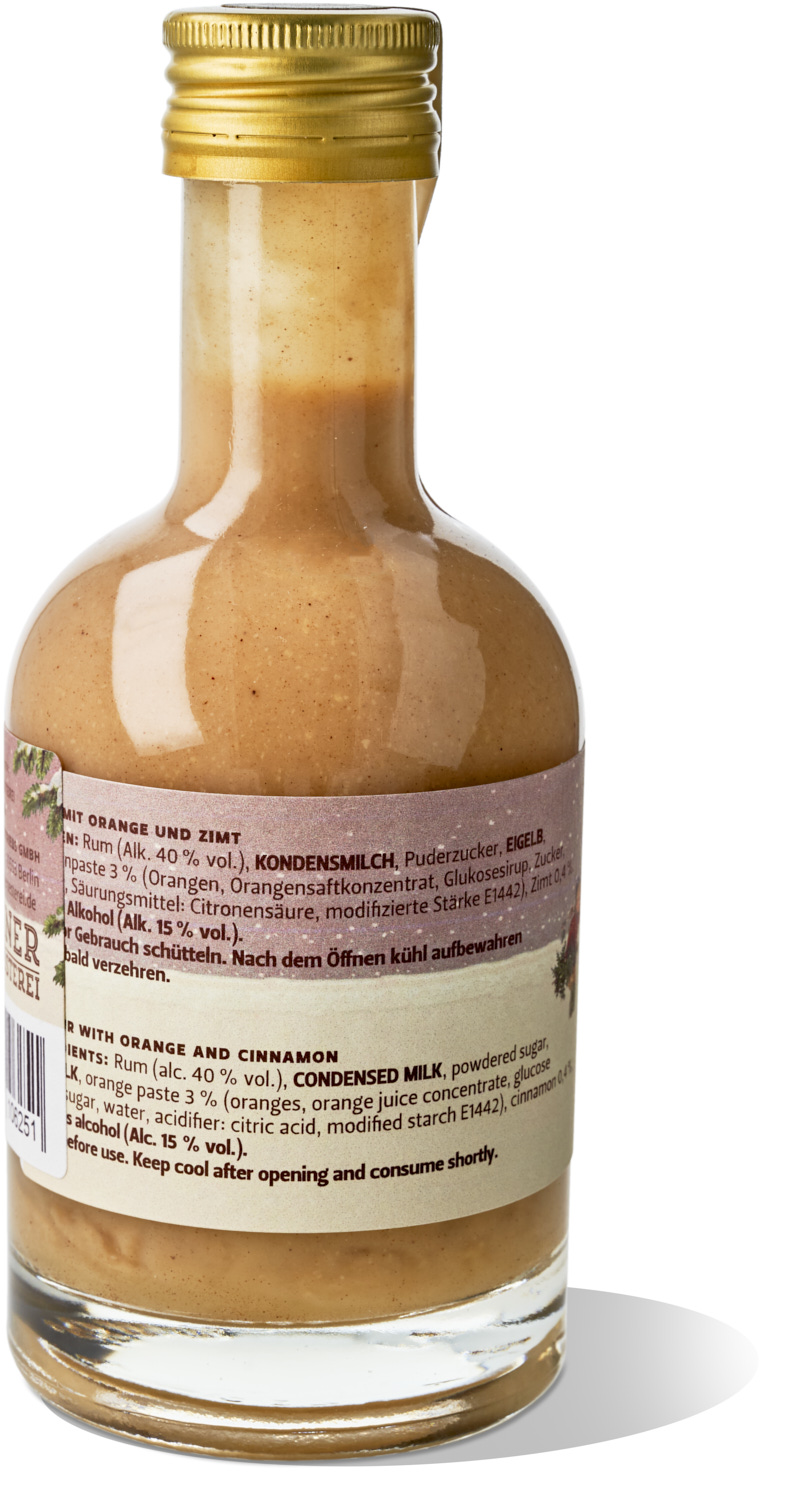 Likör - Weihnachtslikör Orange-Zimt - Nr. 06