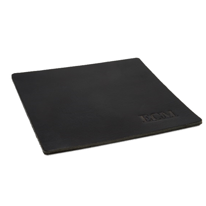 ECM - Tamping-Matte, Leder, schwarz ECM - Tamping-Matte, Leder, schwarz