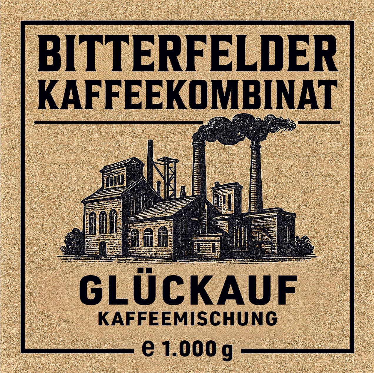 Kundenkaffee - Glückauf Kaffeemischung (1000g / ganze Bohne) Kundenkaffee - Glückauf Kaffeemischung (1000g / ganze Bohne)