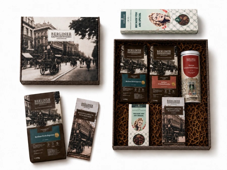 Berliner Weihnachtszauber Deluxe – Box L der Berliner Kaffeerösterei