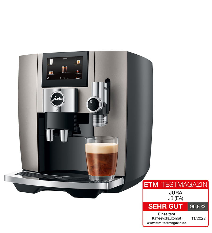Jura - J8 Midnight Silver 15471 (EA) +Vorführgerät+ Jura - J8 Midnight Silver 15471 (EA) +Vorführgerät+