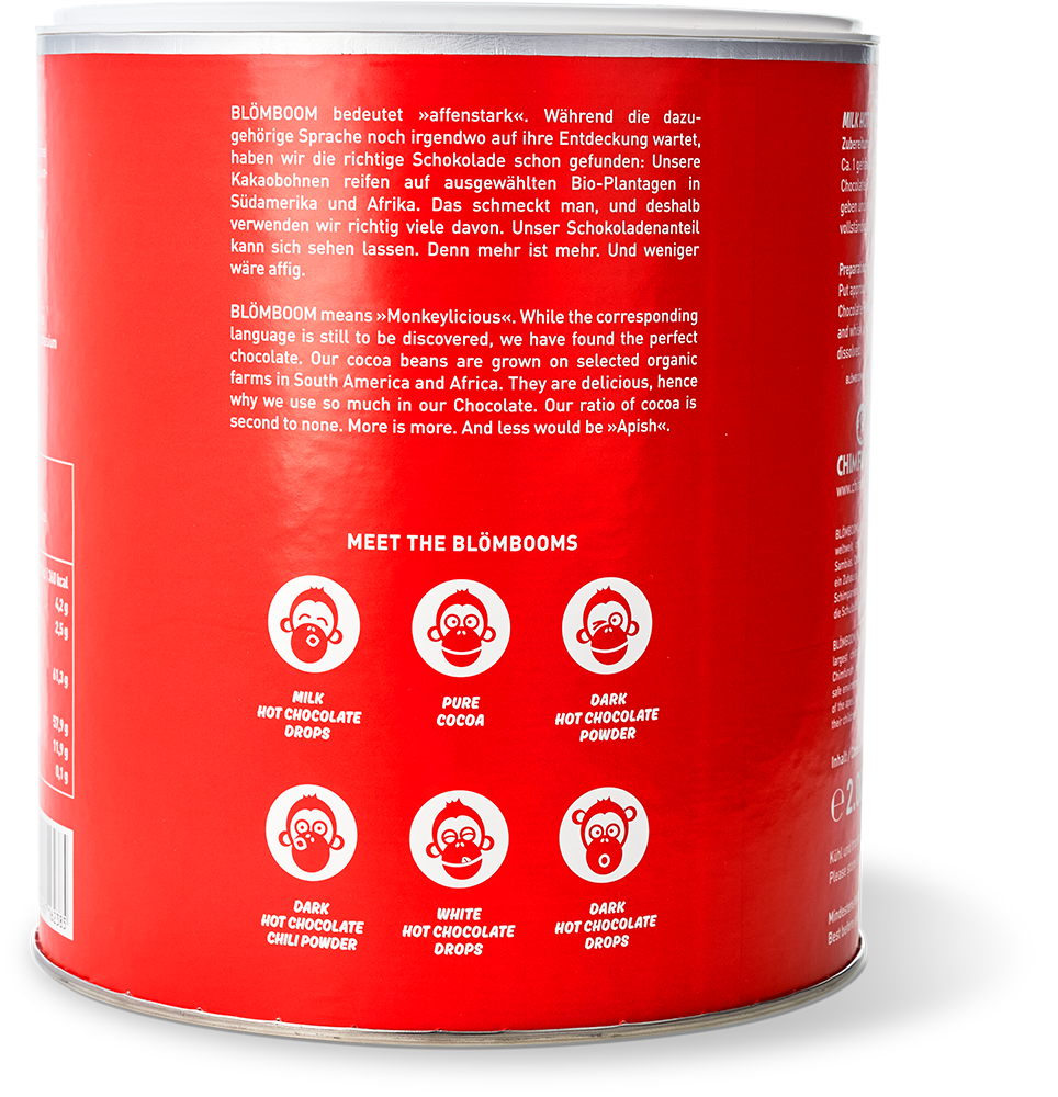 Blömboom - Milk Hot Chocolate Powder BIO