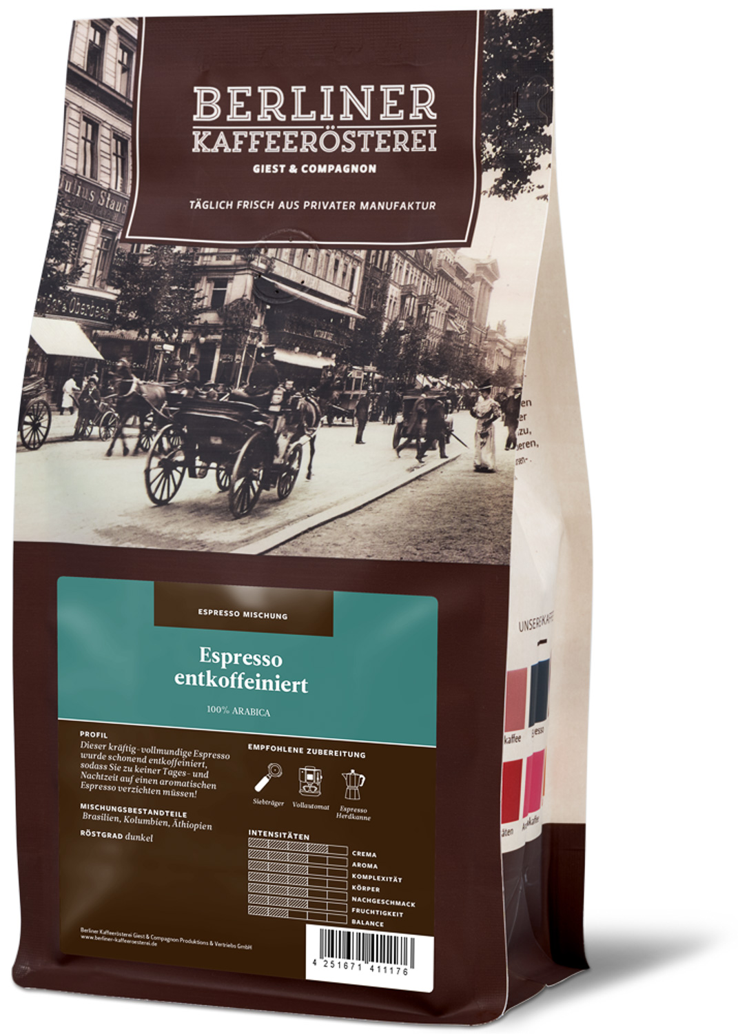 Espresso entkoffeiniert Espresso entkoffeiniert