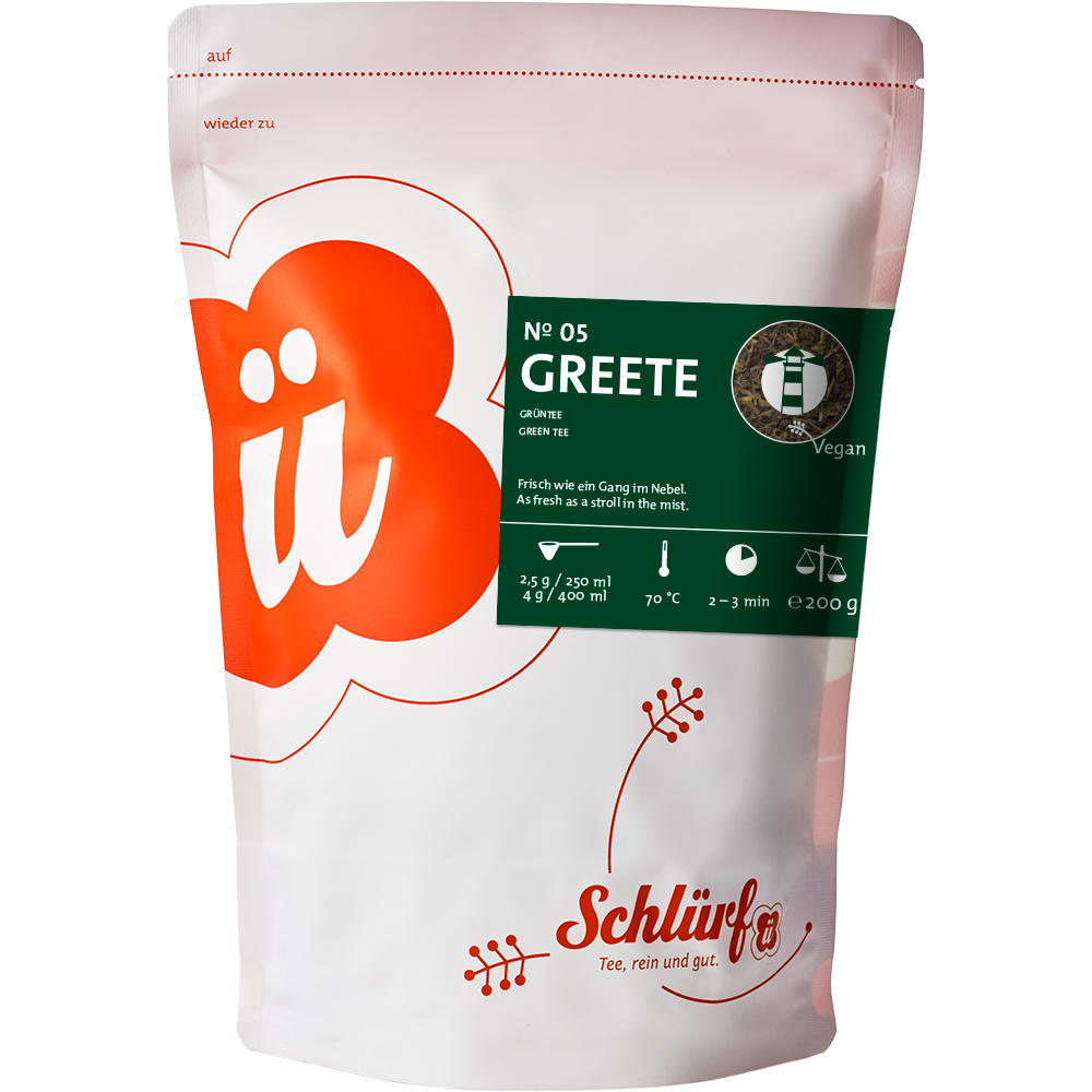 Schlürf - BIO Grüntee Greete №05 Schlürf - BIO Grüntee Greete №05