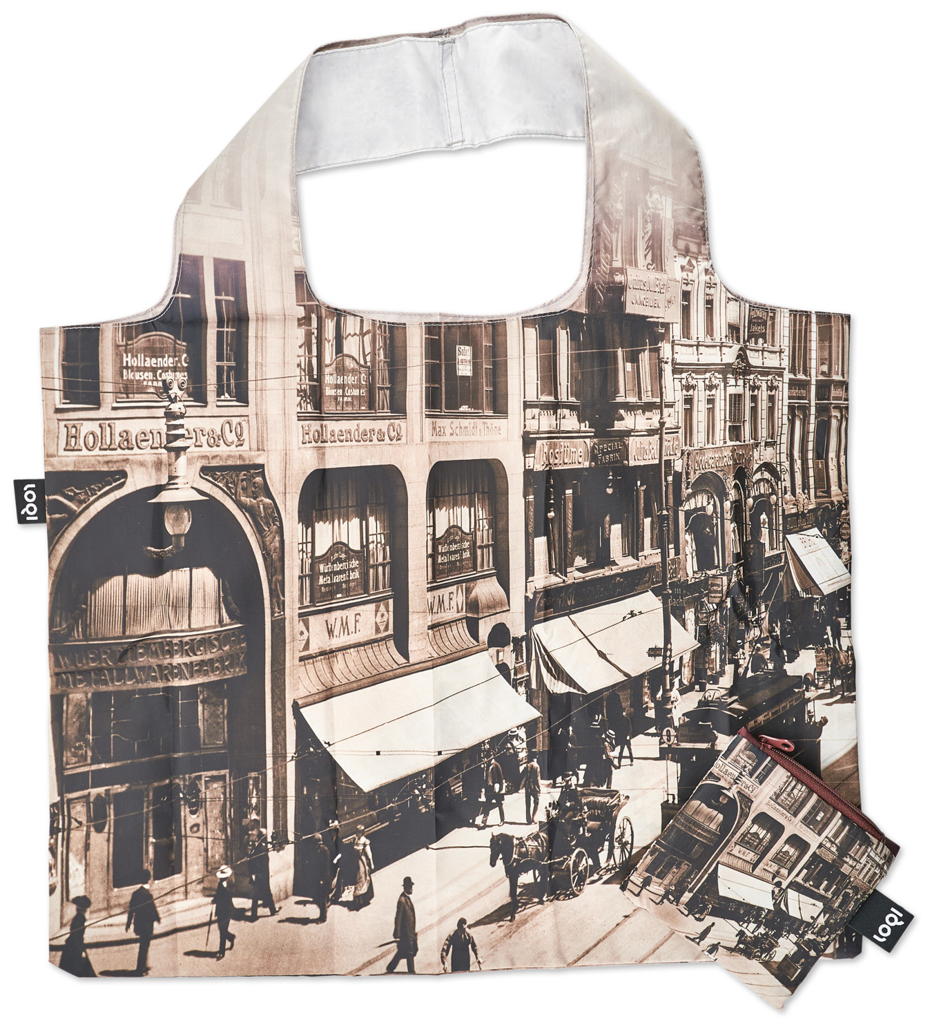 BKR - Recycling-Tragetasche M - LOQI - Nostalgie BKR - Recycling-Tragetasche M - LOQI - Nostalgie