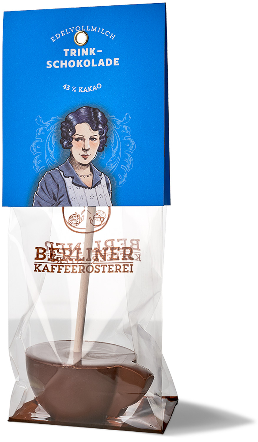 Trinkschokoladenstick Edelvollmilchschokolade 43 % Trinkschokoladenstick Edelvollmilchschokolade 43 %