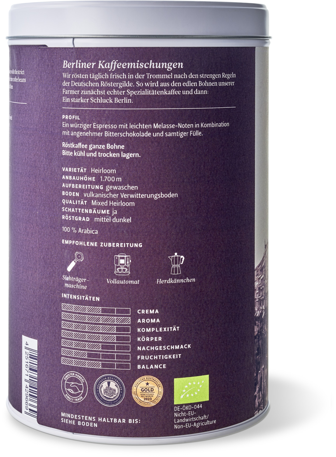 Äthiopien Waldespresso BIO (250g / ganze Bohne)