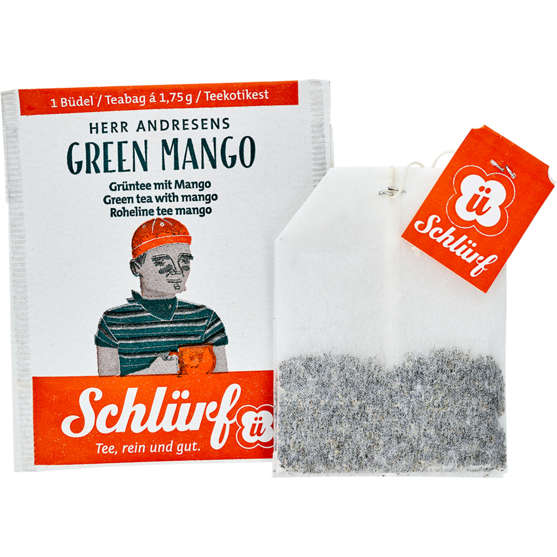 Schlürf - Büdel - Herr Andresens Green Mango BIO