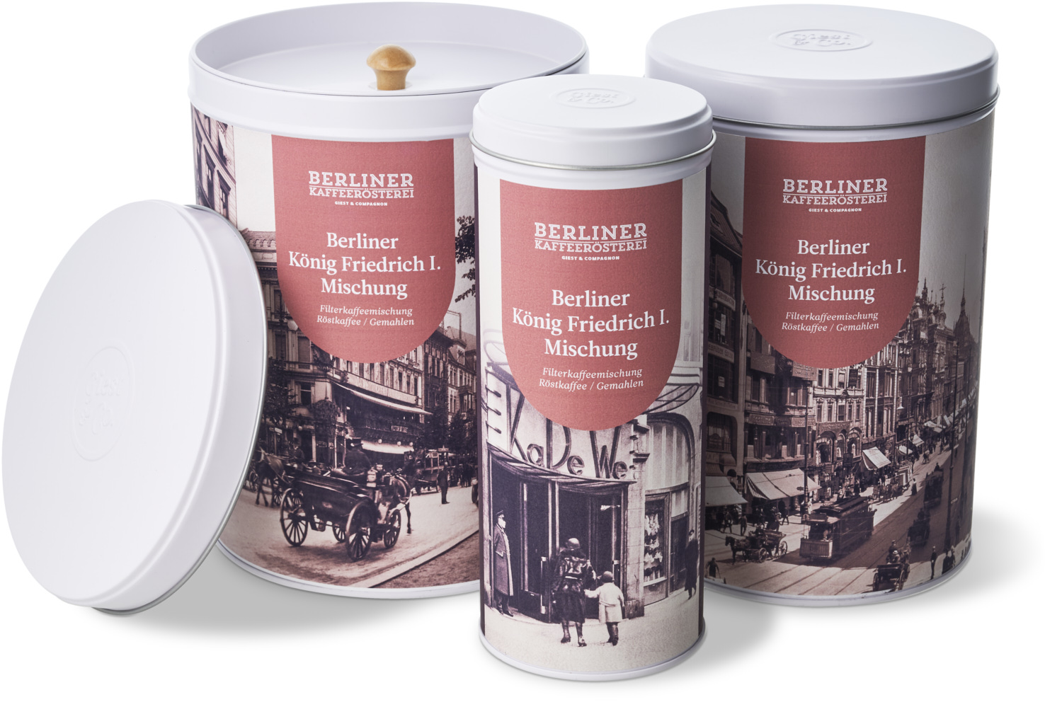 Berliner König Friedrich I. Mischung (gemahlen) Berliner König Friedrich I. Mischung (gemahlen)