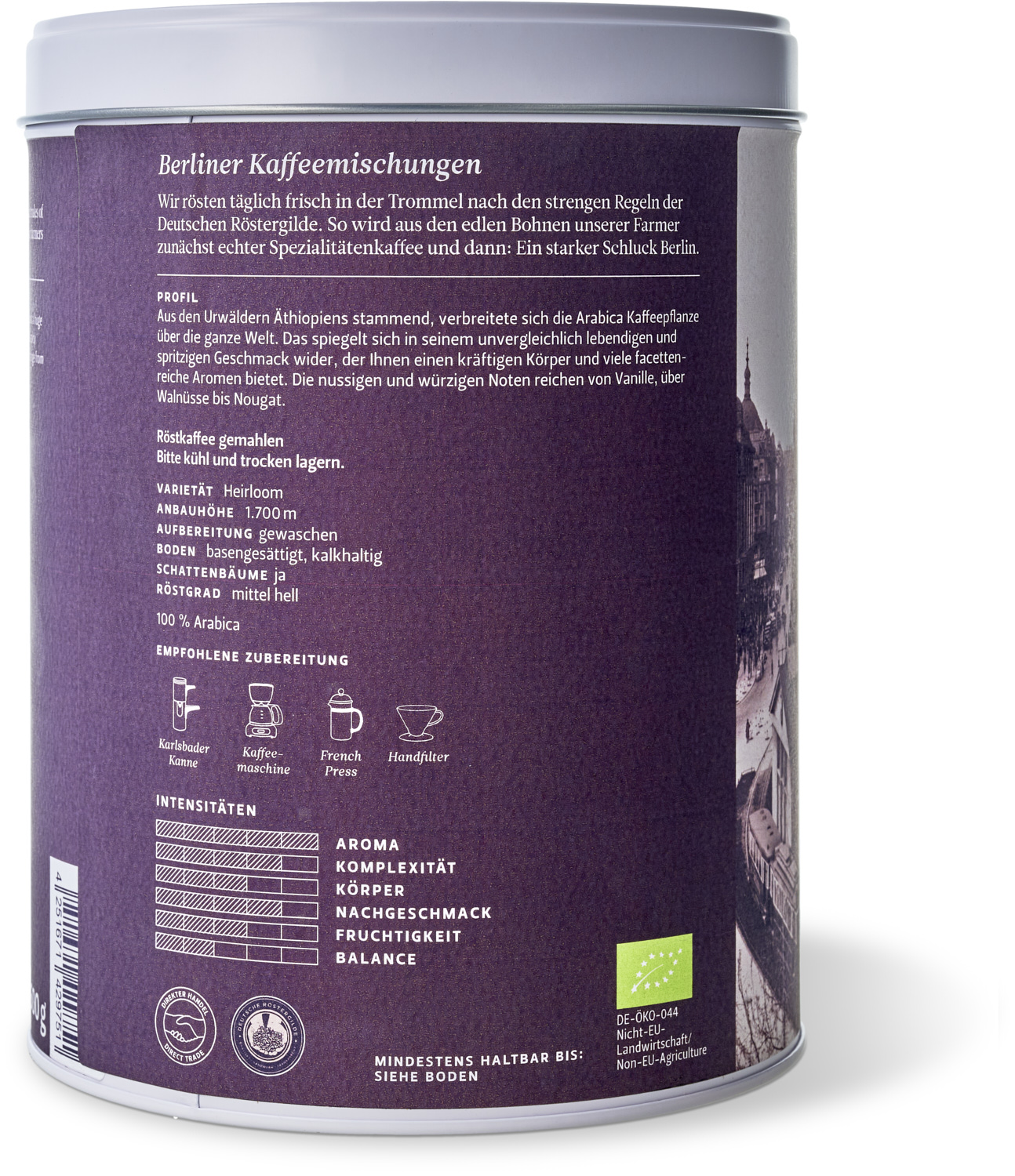 Äthiopien Bench Maji BIO (500g / gemahlen)