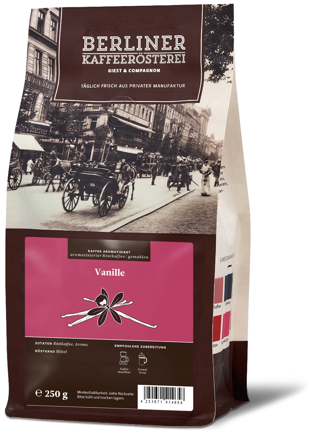 aromatisierter Kaffee Vanille aromatisierter Kaffee Vanille