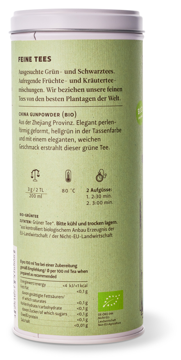 China Gunpowder BIO №028 China Gunpowder BIO №028