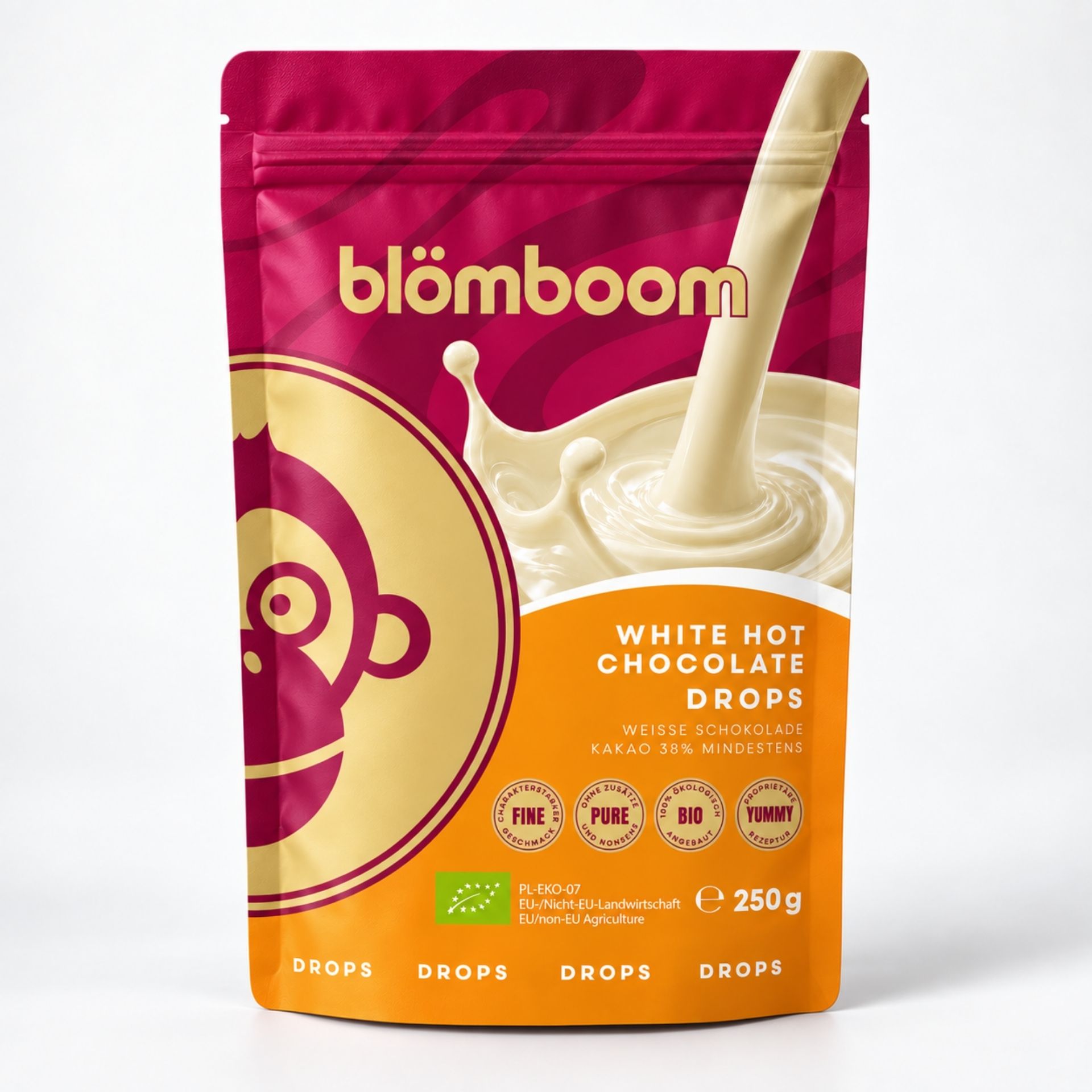 Blömboom - White Hot Chocolate Drops BIO