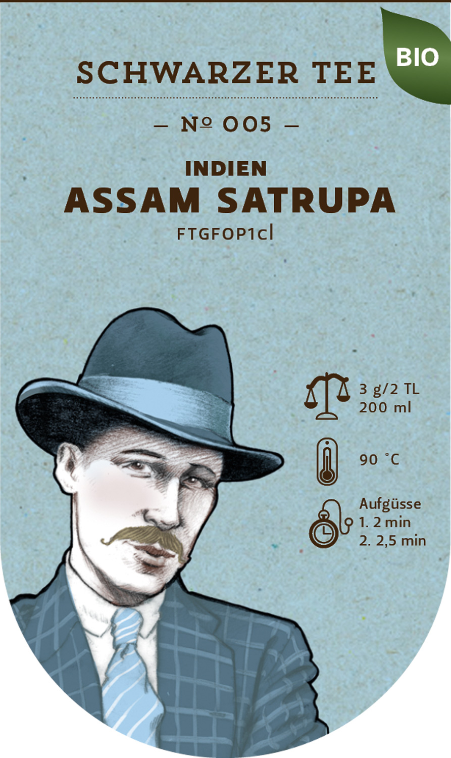 Assam Satrupa BIO №005 Assam Satrupa BIO №005