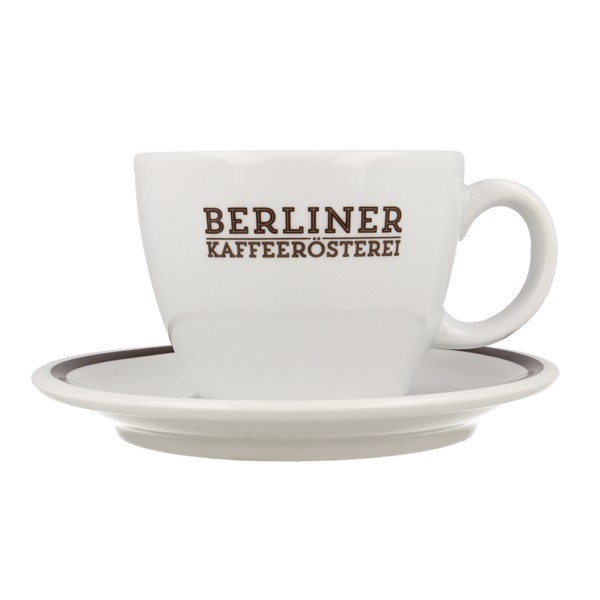 BKR - große Café Latte-Tasse 415 ml (Tassenset inkl. Untertasse)