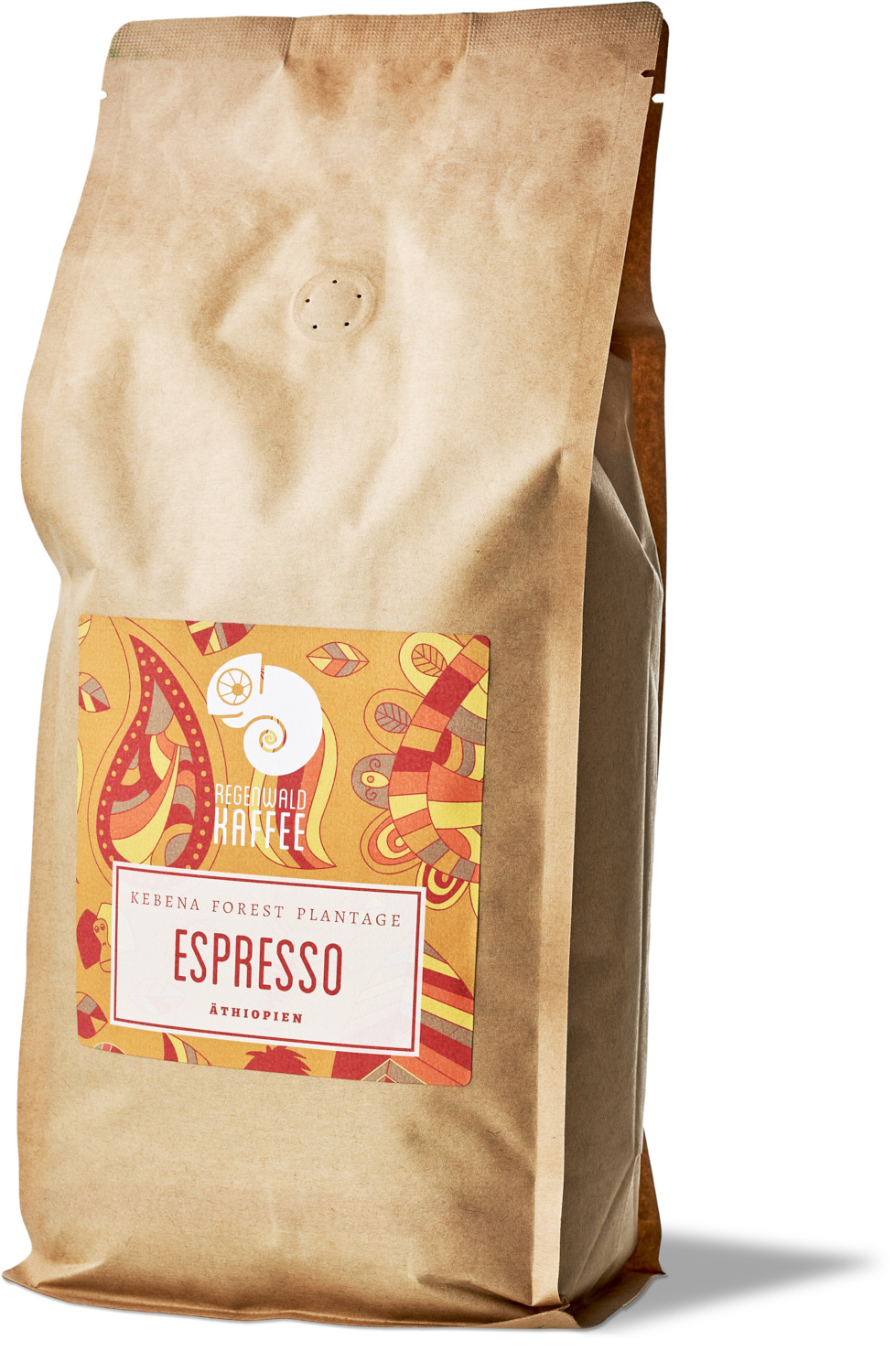 Regenwald Kebena Forest Plantage BIO Espresso 1000g Bohne