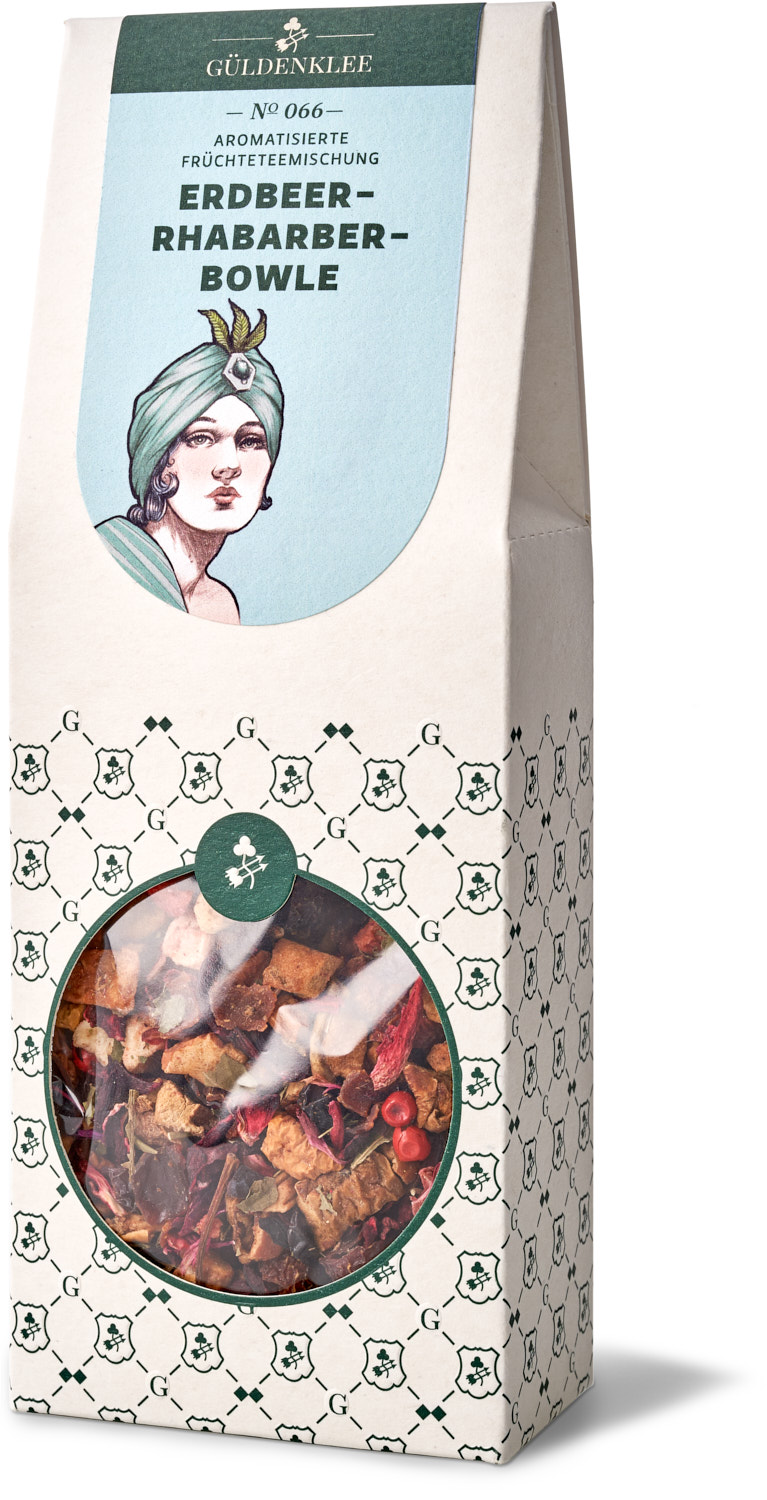 Erdbeer Rhabarber Bowle №066 Erdbeer Rhabarber Bowle №066