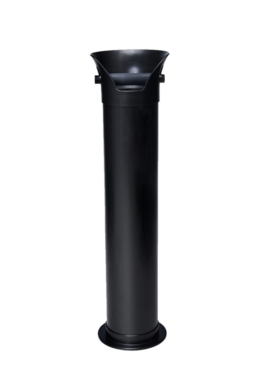 Rhino Coffee Gear - Floor Knock Tube "The Thumpa" Ausklopfrohr klein 44cm schwarz Rhino Coffee Gear - Floor Knock Tube "The Thumpa" Ausklopfrohr klein 44cm schwarz