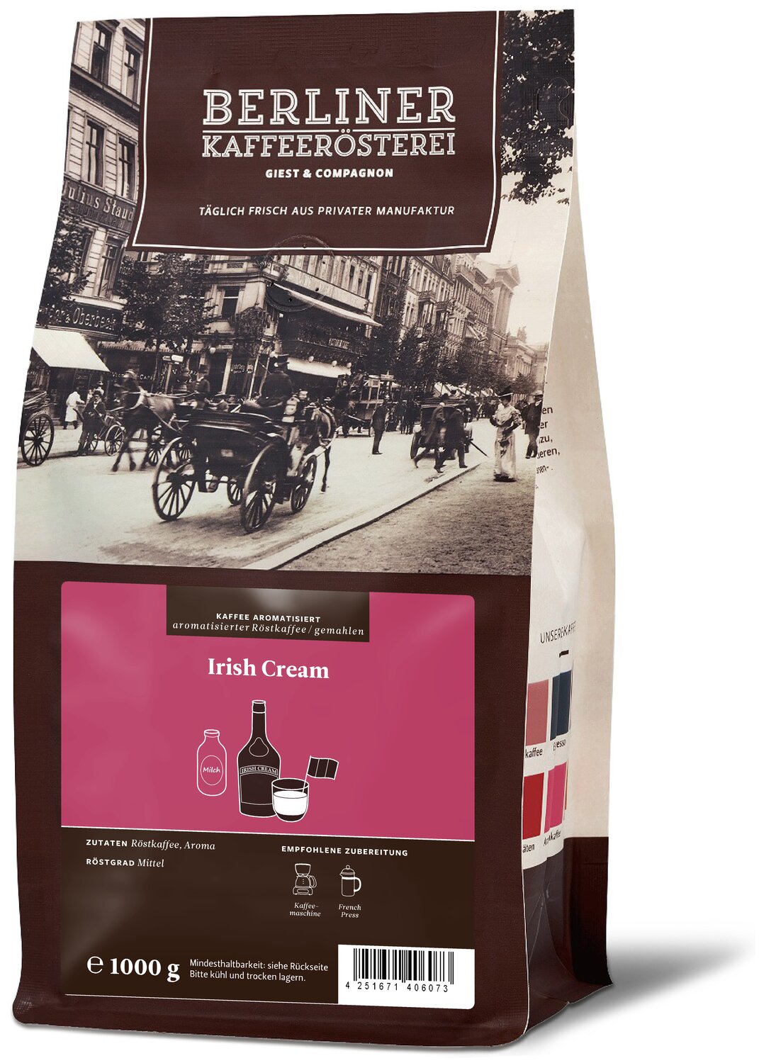 aromatisierter Kaffee Irish Cream aromatisierter Kaffee Irish Cream