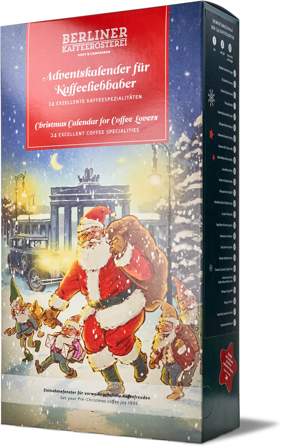 Kaffee-Adventskalender (ganze Bohne) Kaffee-Adventskalender (ganze Bohne)