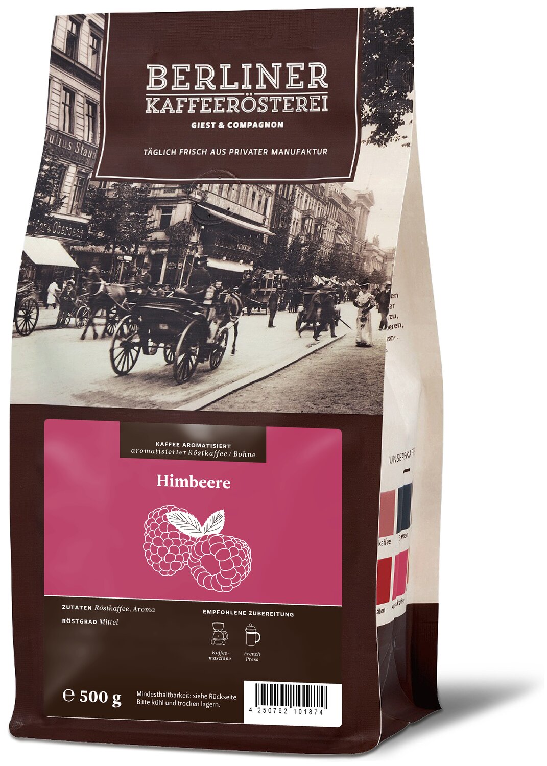 aromatisierter Kaffee Himbeere aromatisierter Kaffee Himbeere