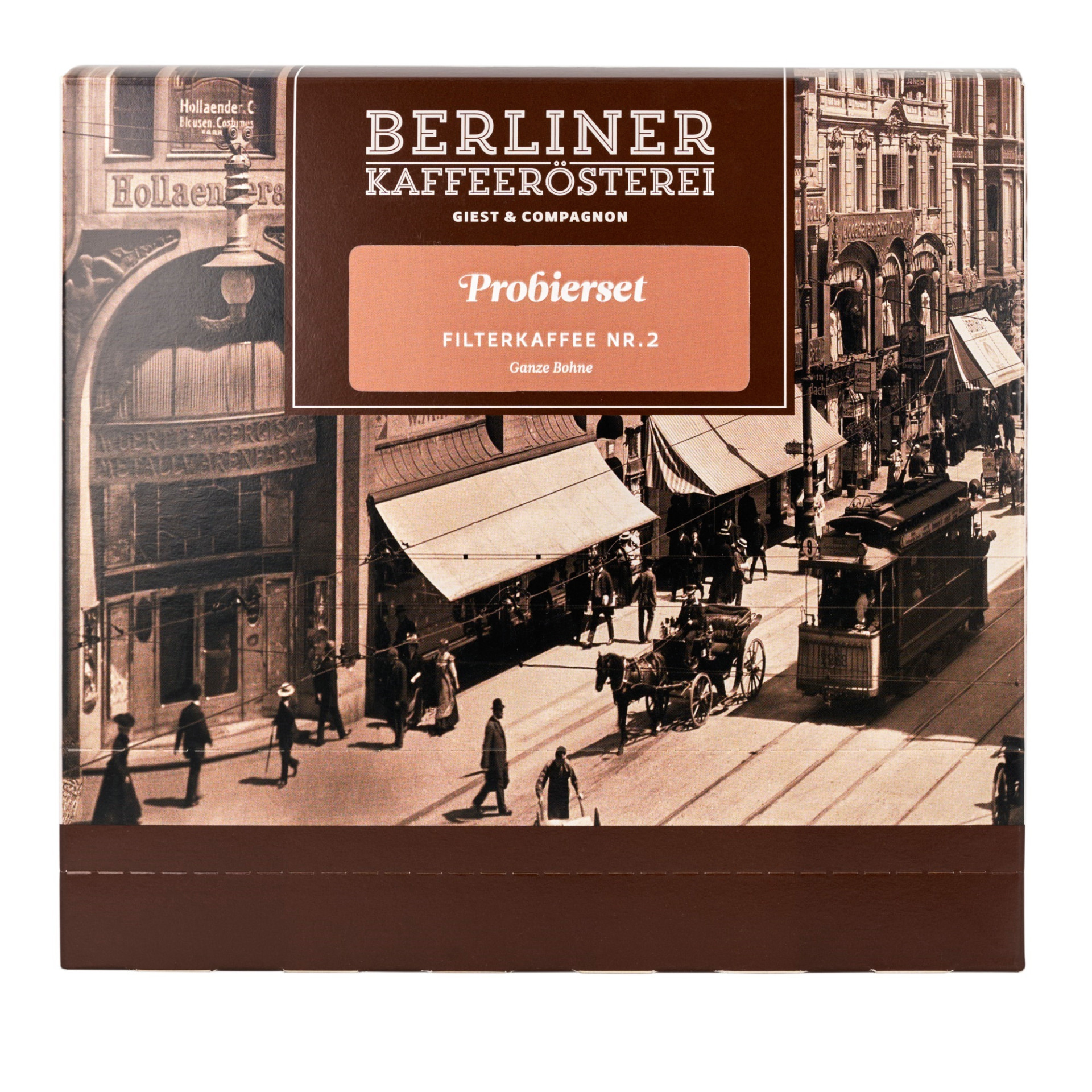 Probierset Filterkaffee Nr. 2 (12x50g / ganze Bohne) Probierset Filterkaffee Nr. 2 (12x50g / ganze Bohne)