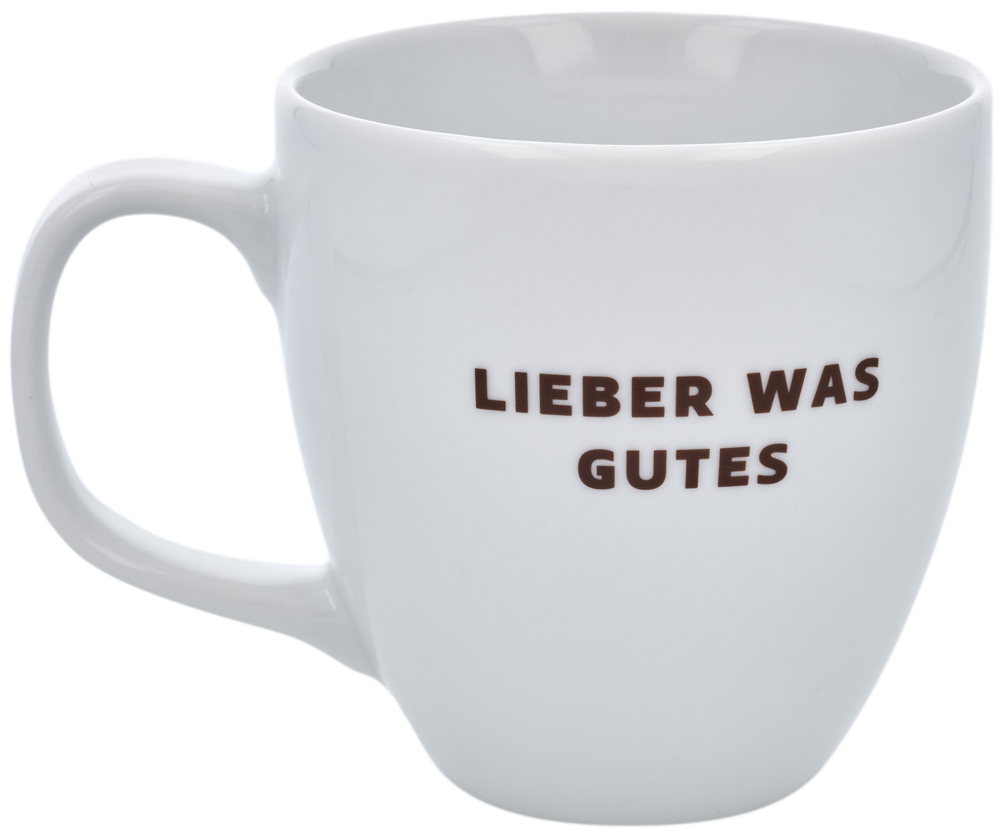 BKR Tasse - Motiv 4 - "Lieber was Gutes" (450 ml) BKR Tasse - Motiv 4 - "Lieber was Gutes" (450 ml)